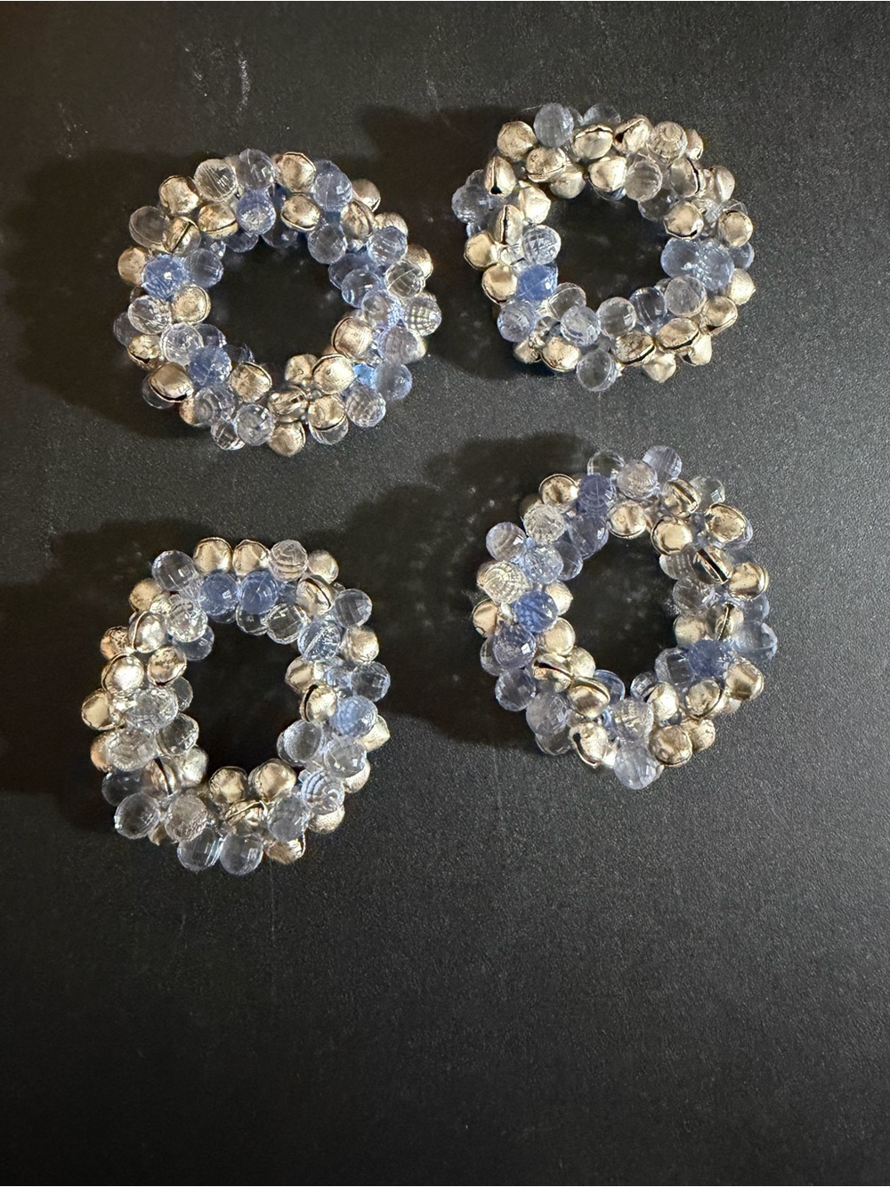 Set of 4 napkin rings